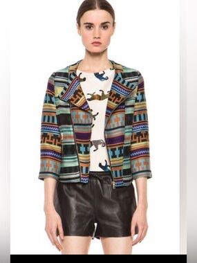 MSGM Moto Blazer